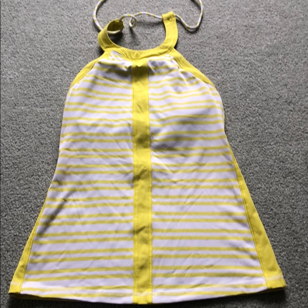 Lululemon striped tank top